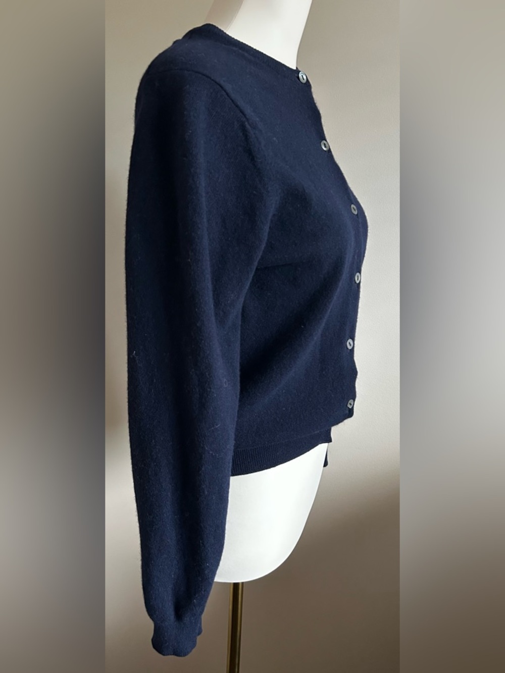 Burberry London Vintage Lambswool Cardigan. 
Made in Scotland.